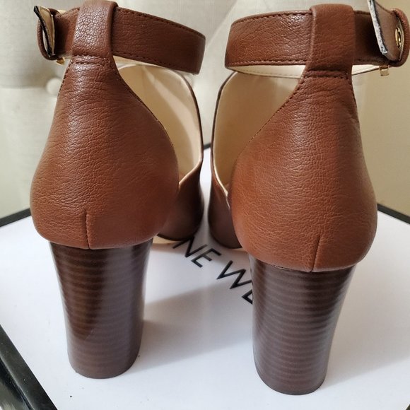 Nine West open-toe heeled sandal/bootie - Picture 4 of 6